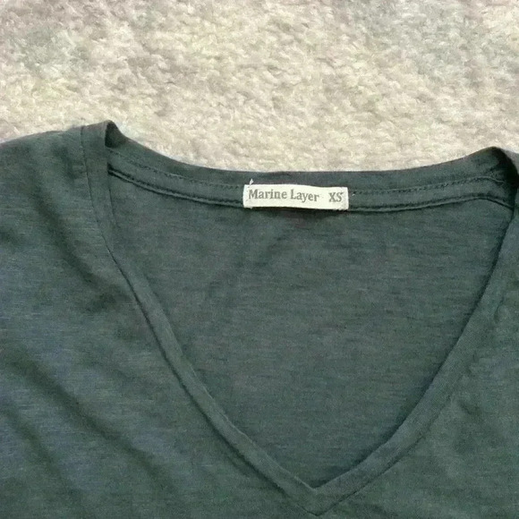 Maine Layer vneck tee - Picture 2 of 3